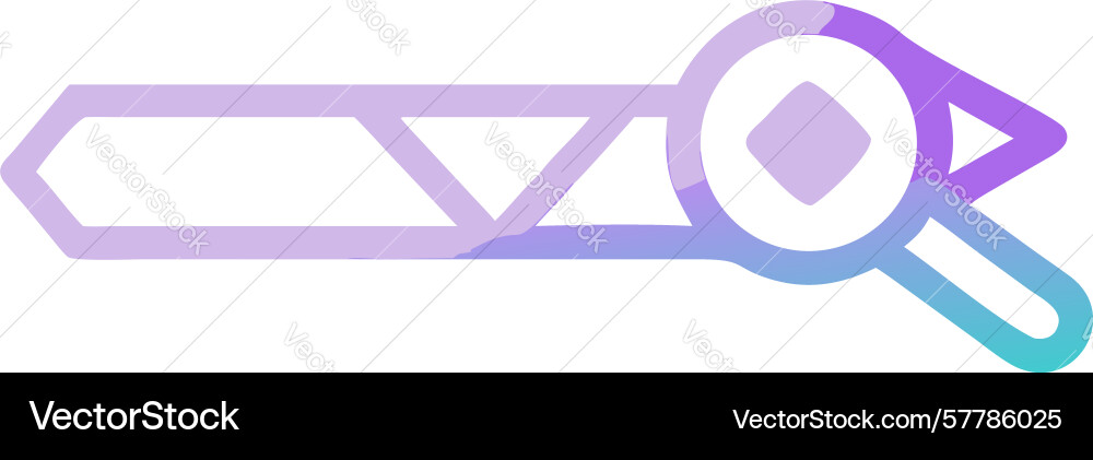Gradiente Suchleiste mit rundem Element Design vektorbild