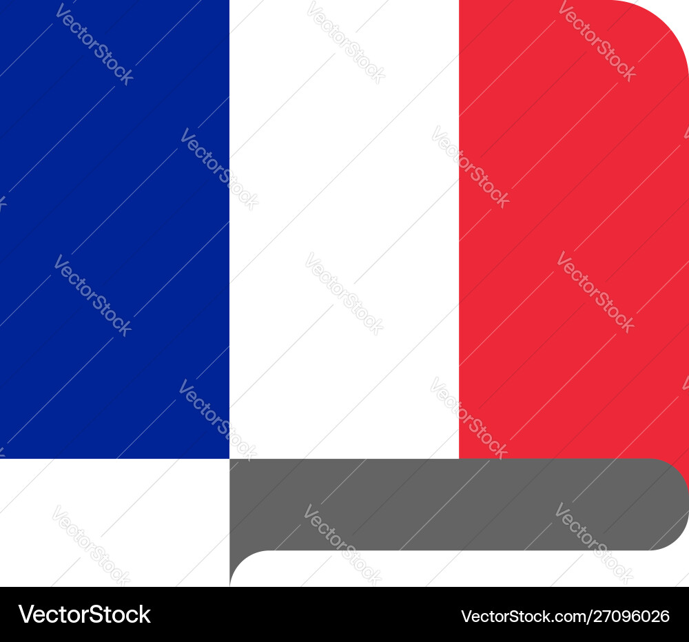 Flag horizontal shape pointer for world map Flag horizontal shape pointer for world map vector image