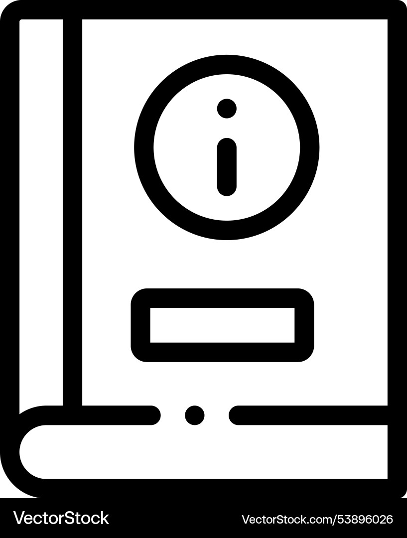 Guidepost icon thin linear style design isolated Guidepost icon thin linear style design isolated vector image