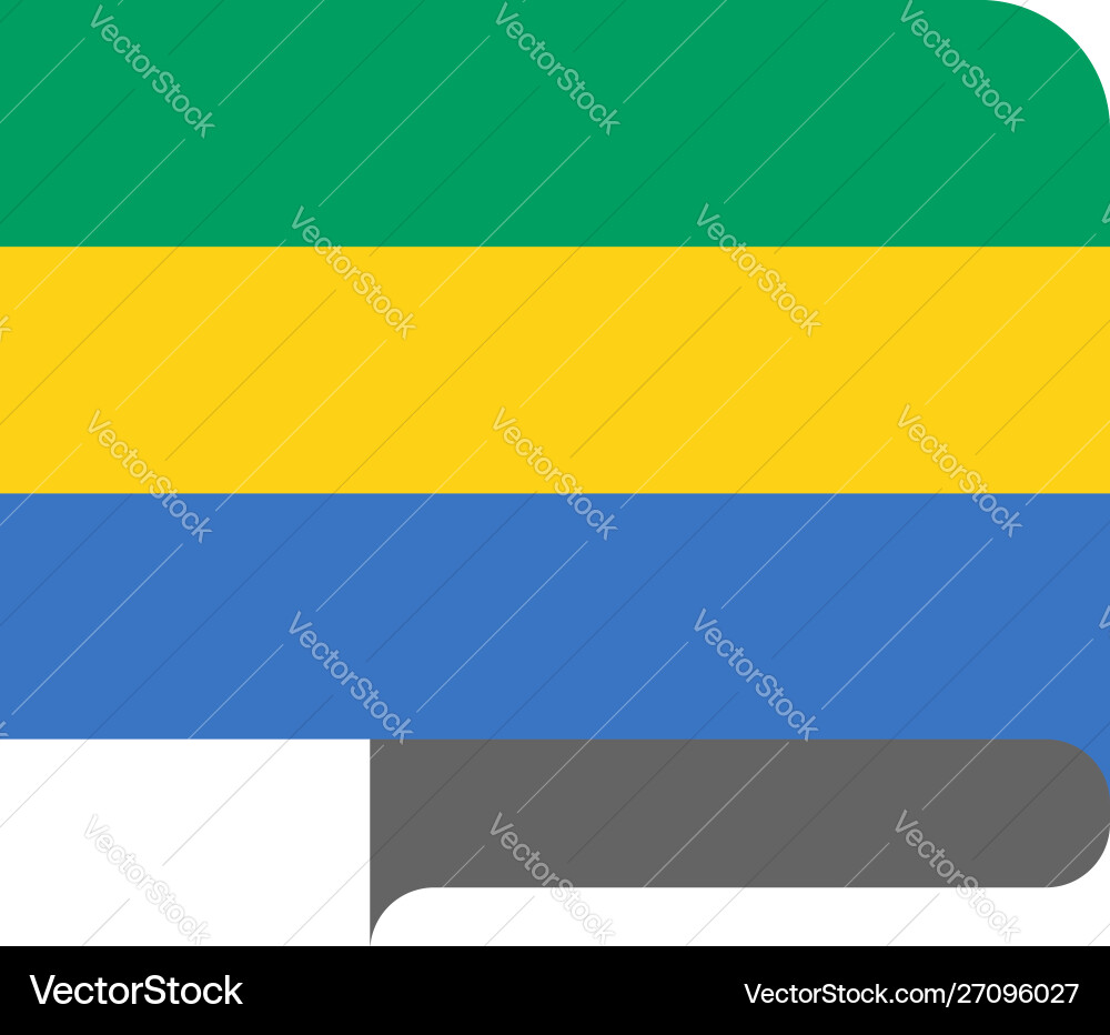 Flag horizontal shape pointer for world map Flag horizontal shape pointer for world map vector image