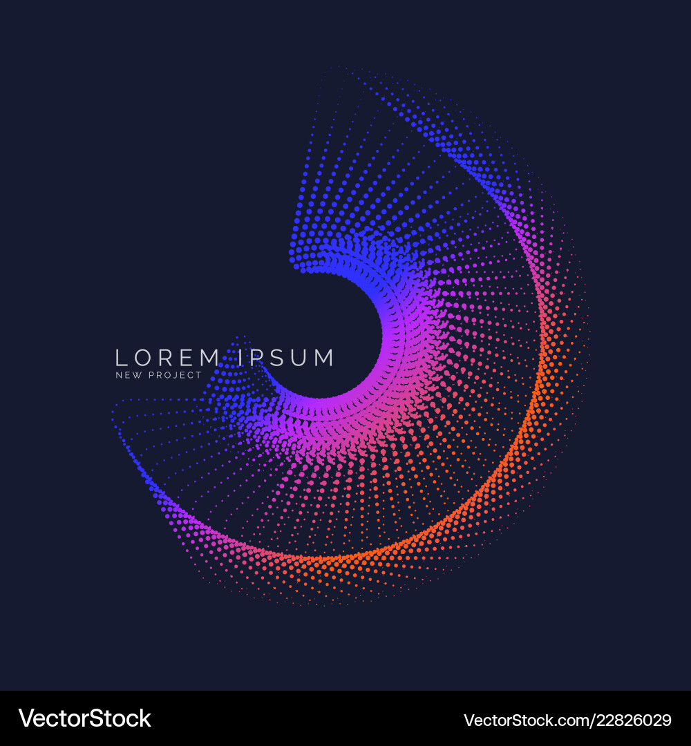 Abstract background with dynamic waves Abstract background with dynamic waves vector image