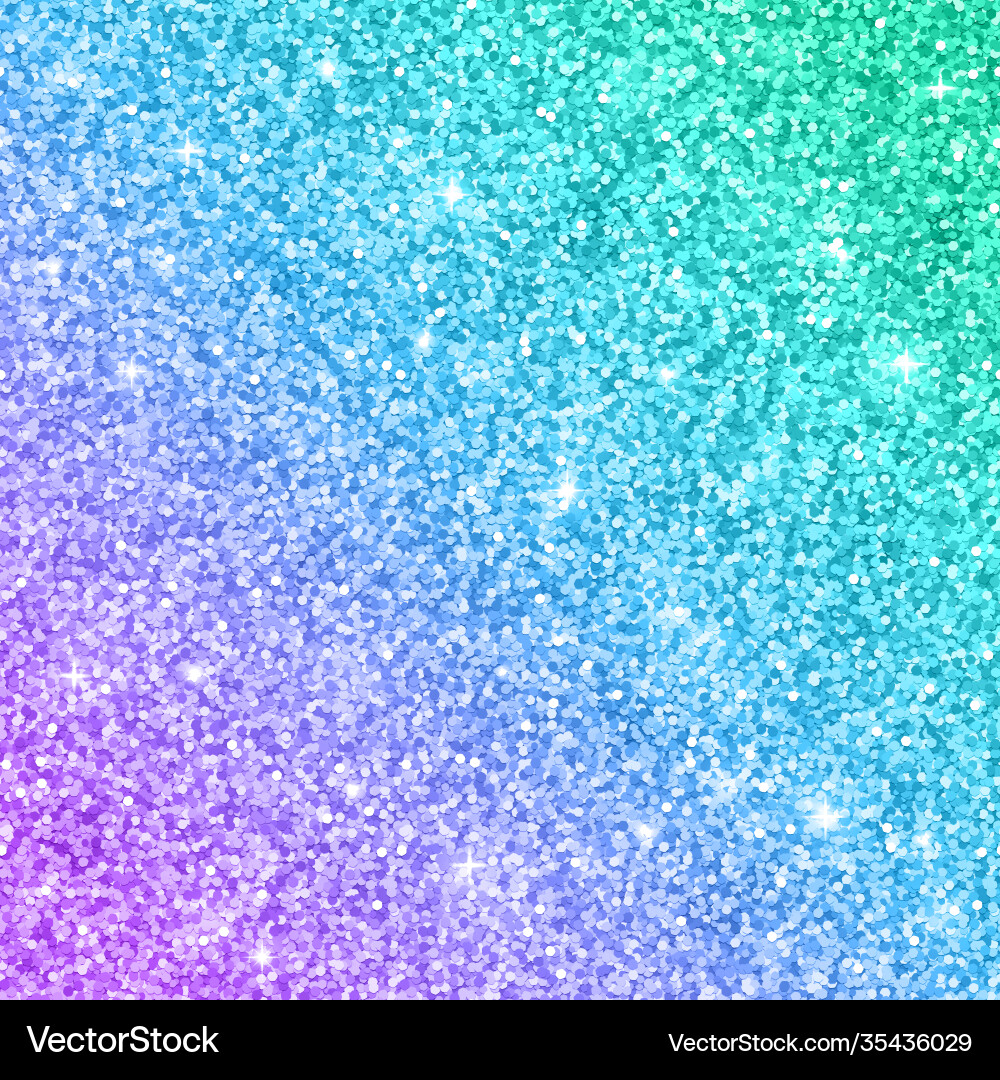 Glittering Blue Lilac Particle Background Vector Image