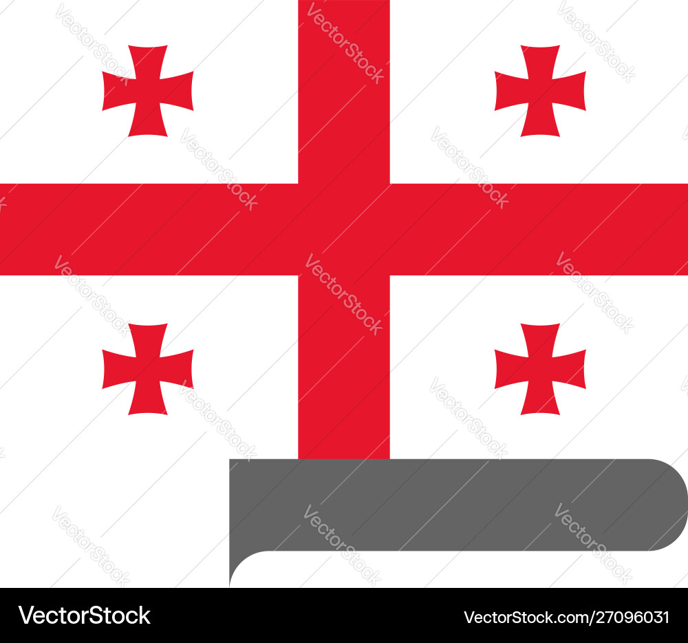 Flag horizontal shape pointer for world map Flag horizontal shape pointer for world map vector image