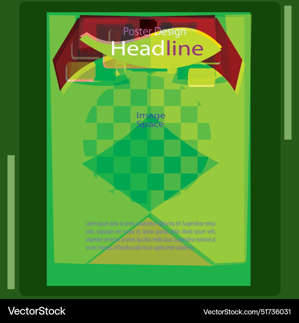 Poster 14 Royalty Free Vector Image - VectorStock