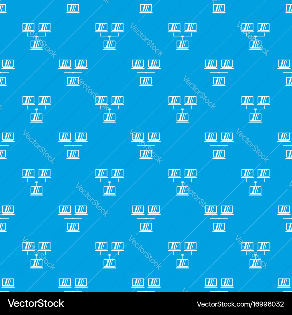 Exchange of data between computers pattern vector image