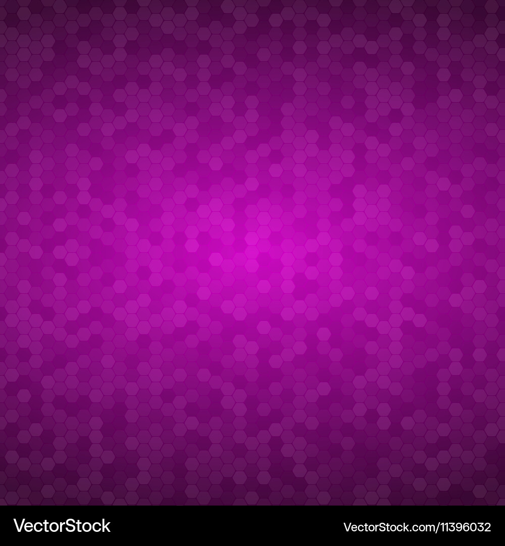 Purple Honeycomb Tile Pattern Vector Image