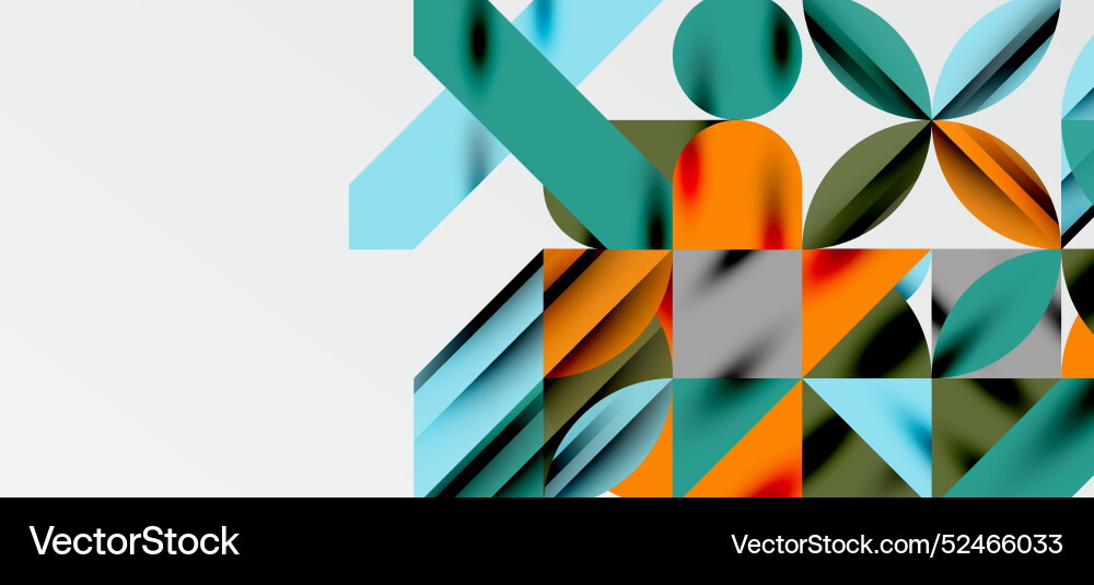 Geometric neo patterns abstract background vector image