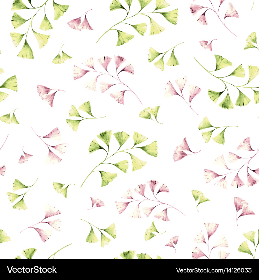 Seamless watercolor pattern Royalty Free Vector Image