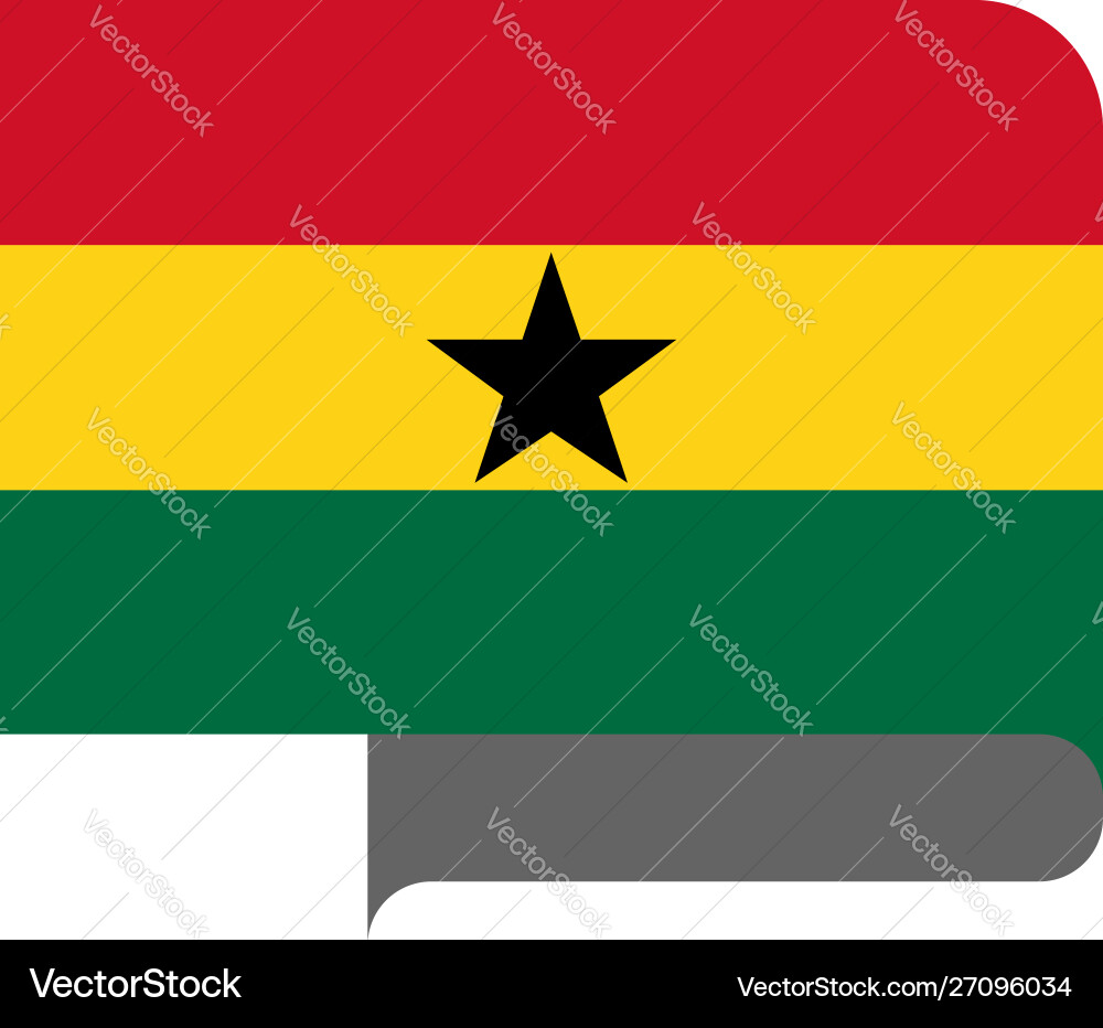 Flag horizontal shape pointer for world map Flag horizontal shape pointer for world map vector image