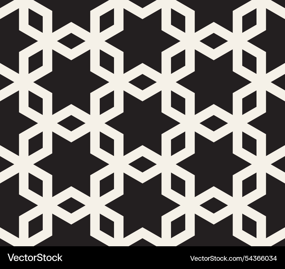 Seamless pattern repeating geometric elements Vector Image