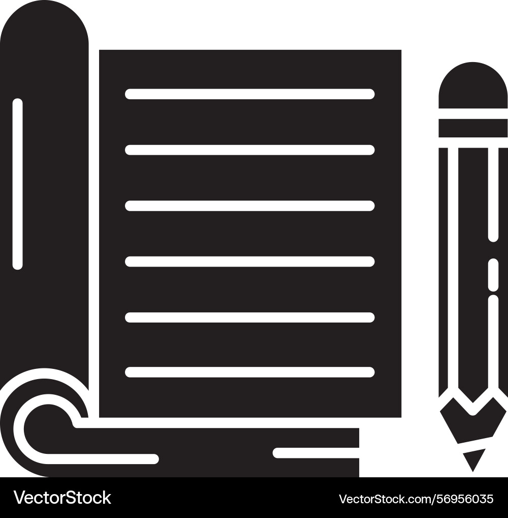 Notebook icon design Vector Image
