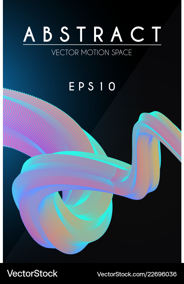 3d gradient design colorful abstract composition 3d gradient design colorful abstract composition Vector Image