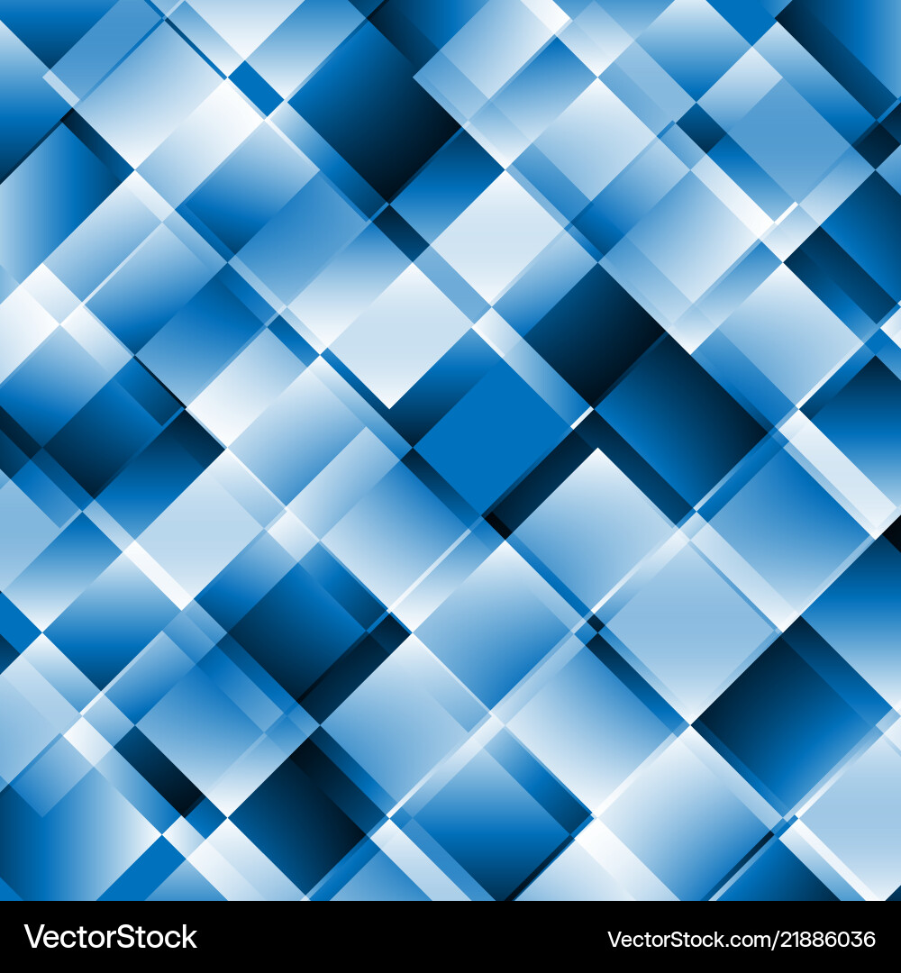 Geometric Blue Abstract Background Royalty Free Vector Image