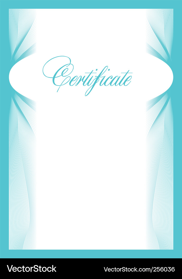 Gradient Wave Frame Vector Image