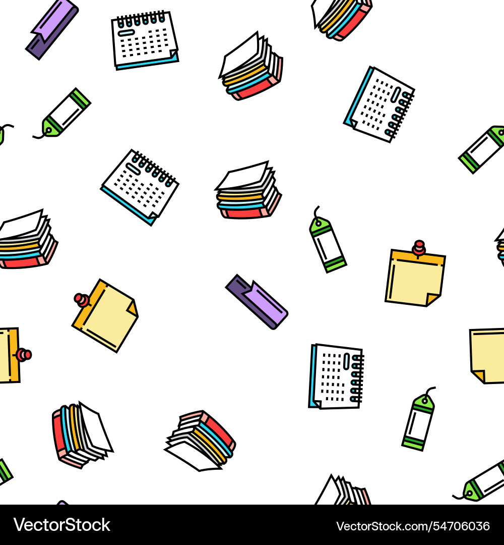 List check document tick seamless pattern List check document tick seamless pattern vector image
