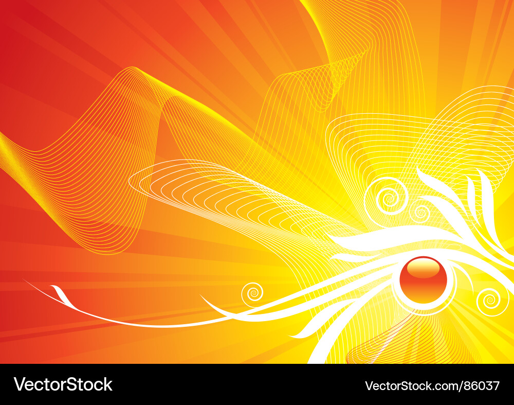 Dynamic Swirls Background vector image