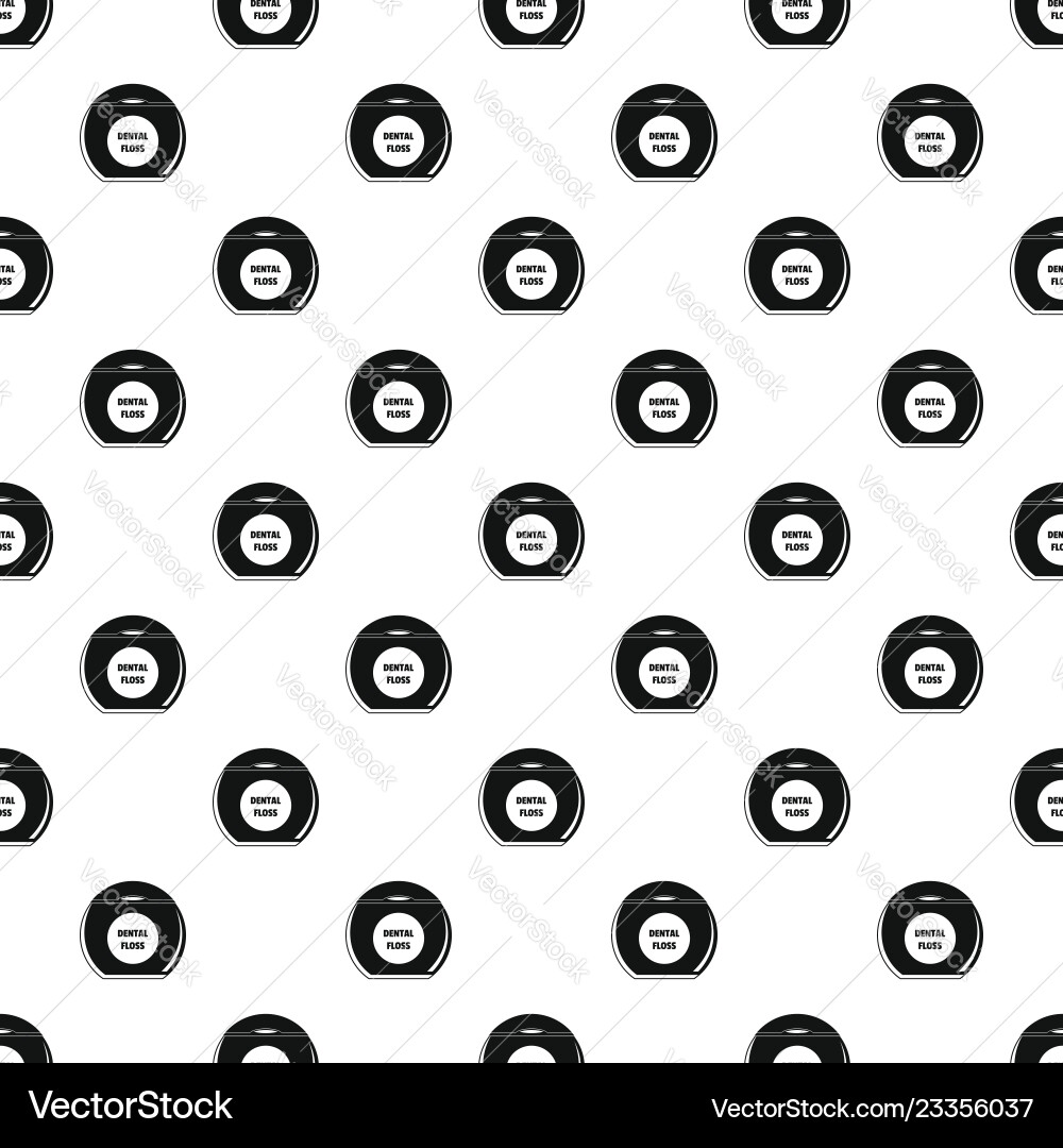 Round box floss pattern seamless Round box floss pattern seamless Vector Image