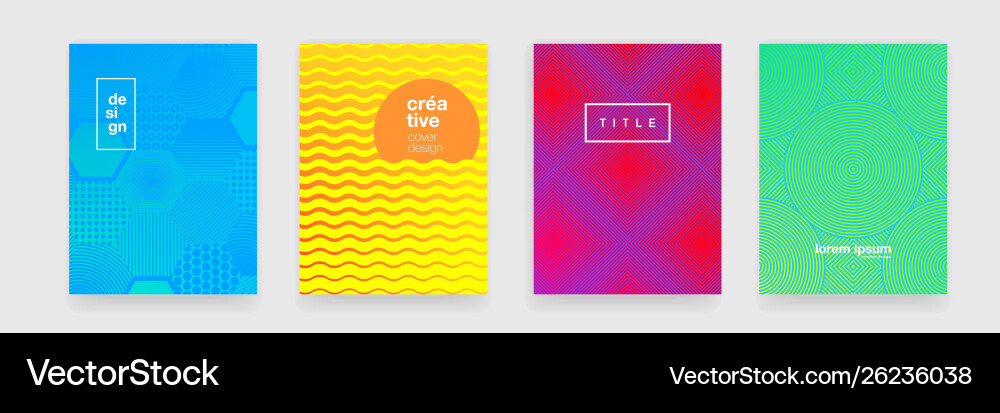Abstract Geometric Patterns vector image
