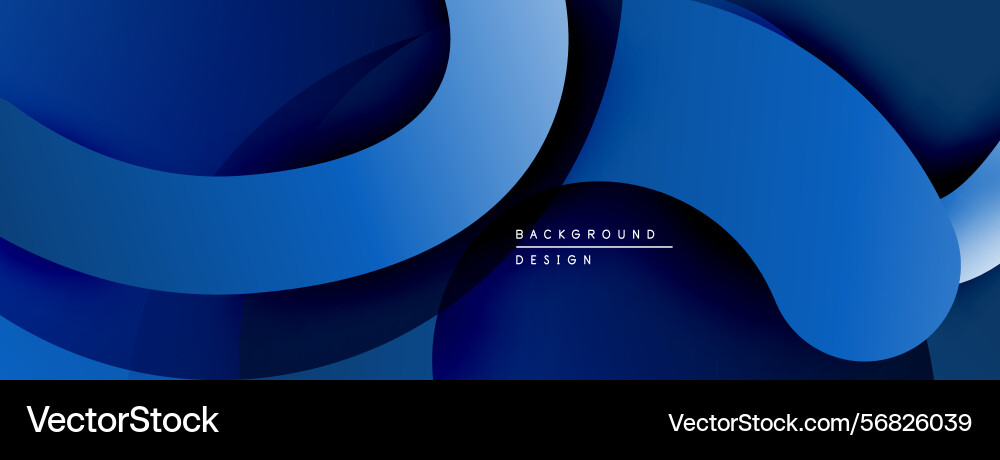 Abstract blue layers create dynamic background Abstract blue layers create dynamic background vector image