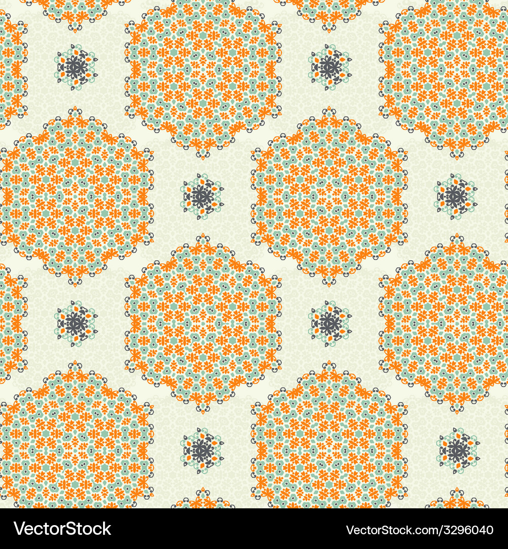 Geometric Pattern Repeat Vector Image