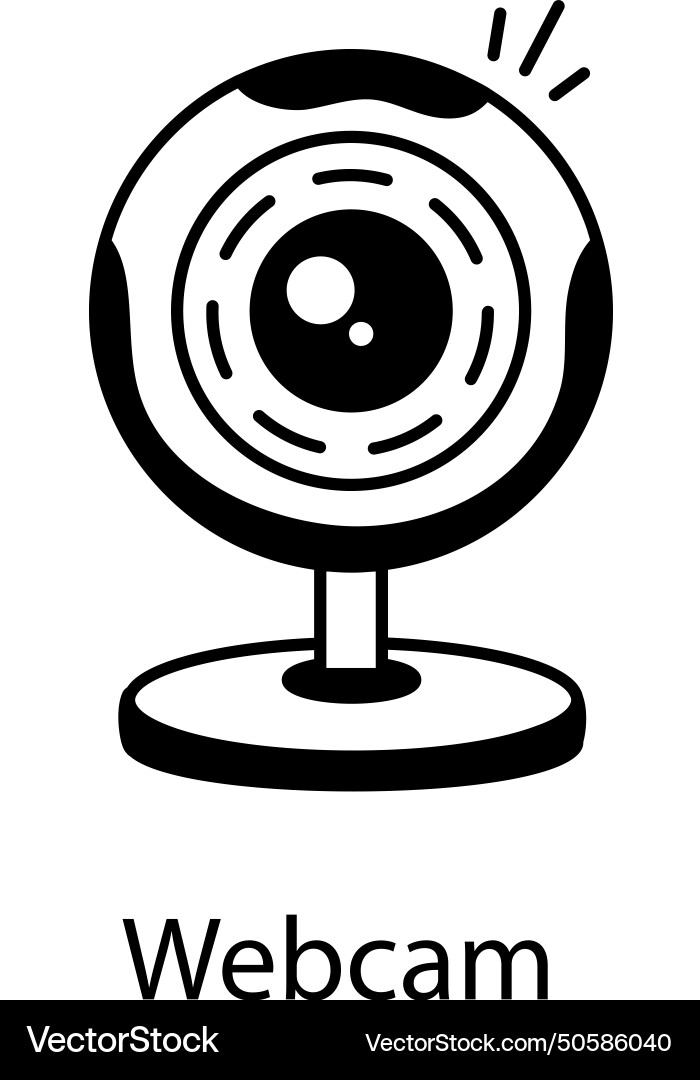 Web and network services linear icon vector image