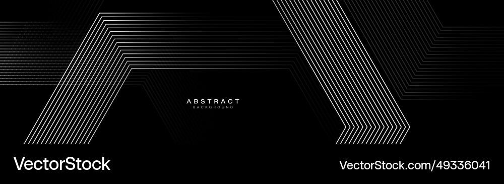 Abstract Curve Line Hexagon Background vector image