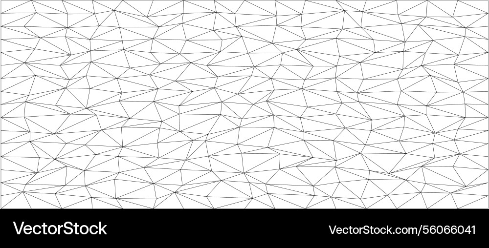 Abstract geometric chaos pattern with triangles Vector Image