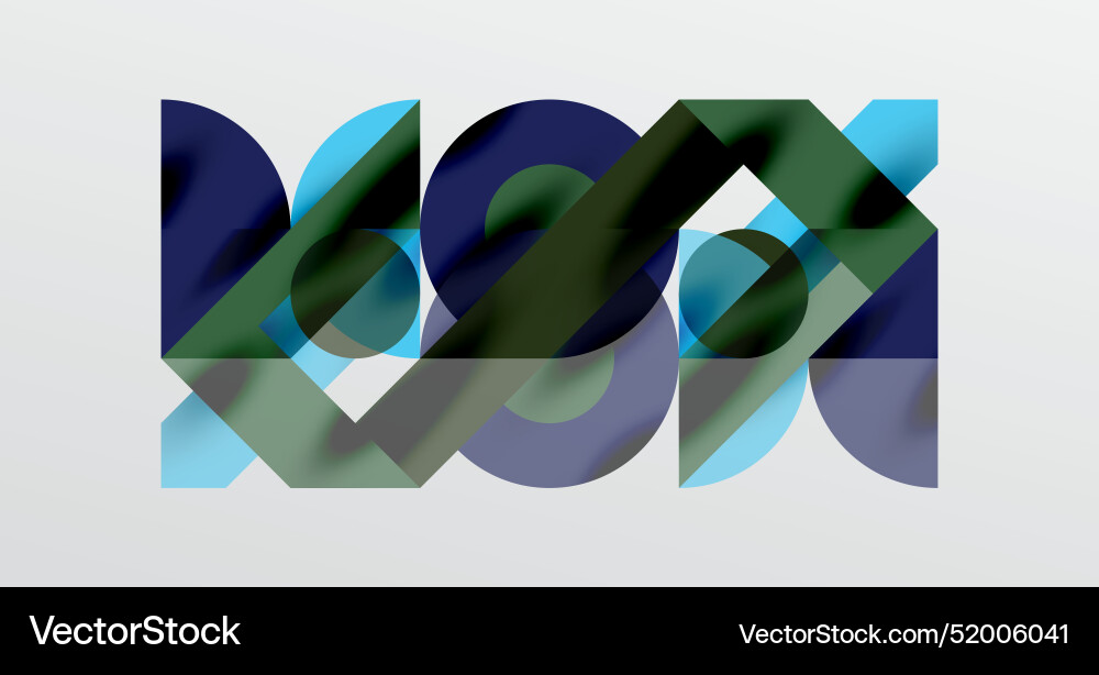 Circles and shadows colorful round elements Circles and shadows colorful round elements Vector Image