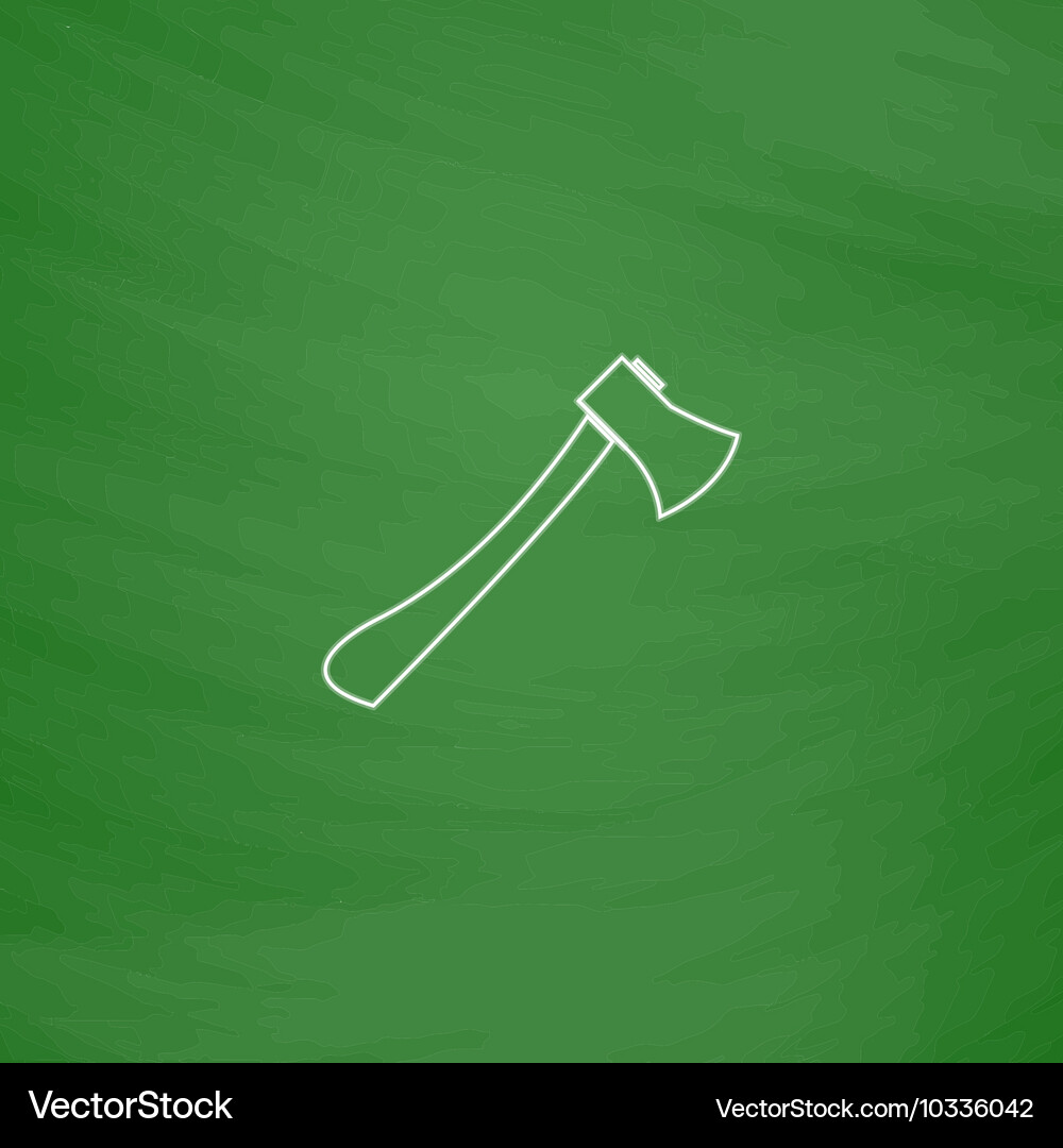 Axe computer symbol Vector Image