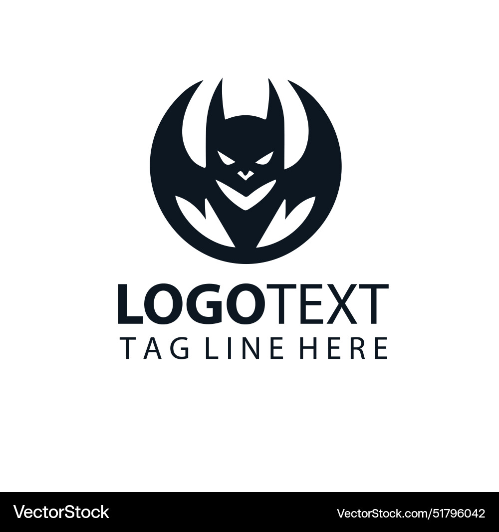 Bat logo Royalty Free Vector Image - VectorStock