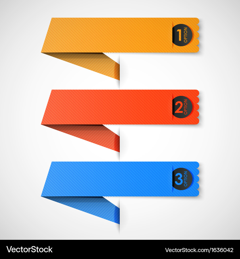 Step Progress Icons Vector Image