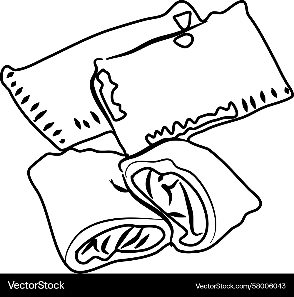 Homemade Pie Slice with Lattice Crust Vector Image