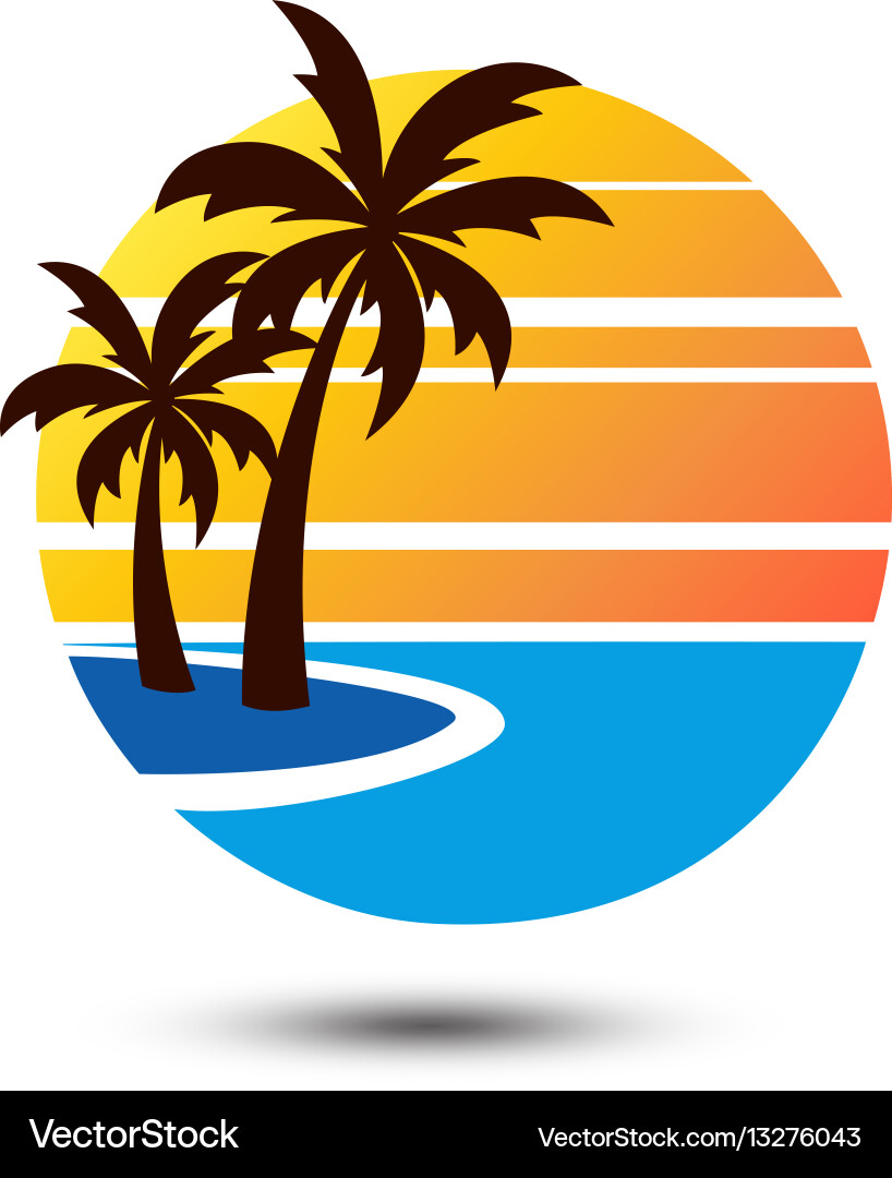 Summer logo Royalty Free Vector Image - VectorStock