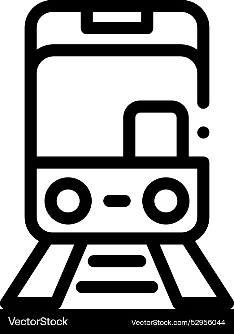 Directions icon thin linear style design isolated Directions icon thin linear style design isolated vector image