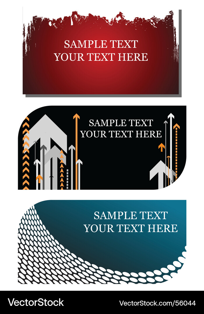 Layout Vector Image