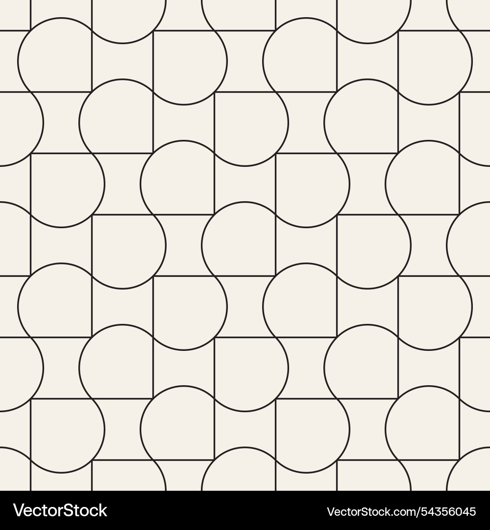 Seamless pattern repeating geometric elements Seamless pattern repeating geometric elements vector image