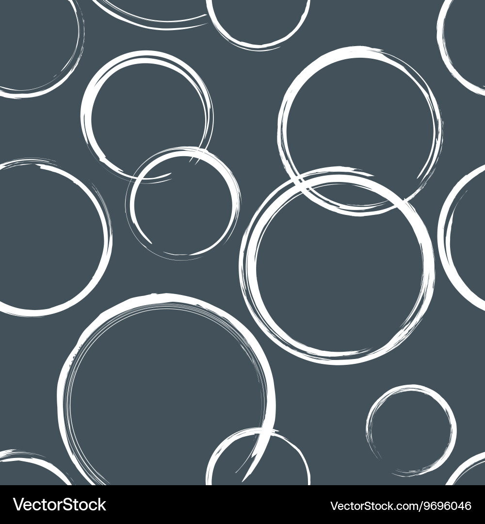 Abstract Circles Pattern Vector Image