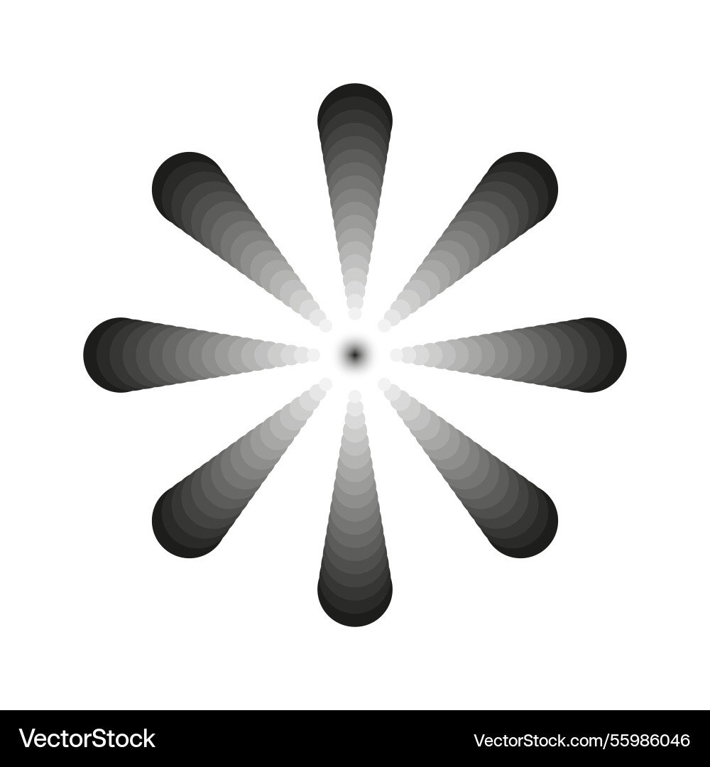 Abstract radial shape concentric gradient effect Abstract radial shape concentric gradient effect vector image