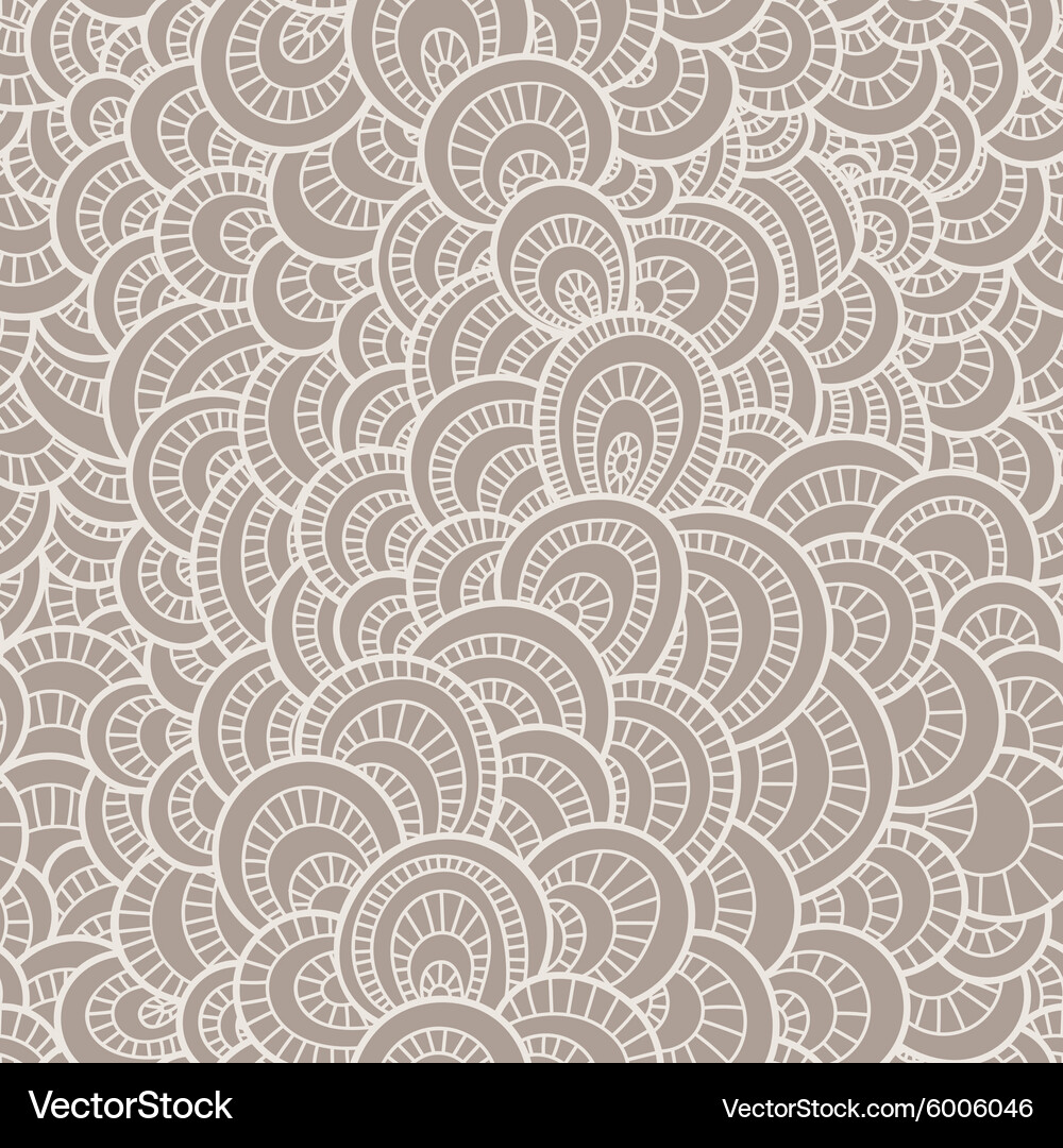 Seamless background of overlapping circles Vector Image