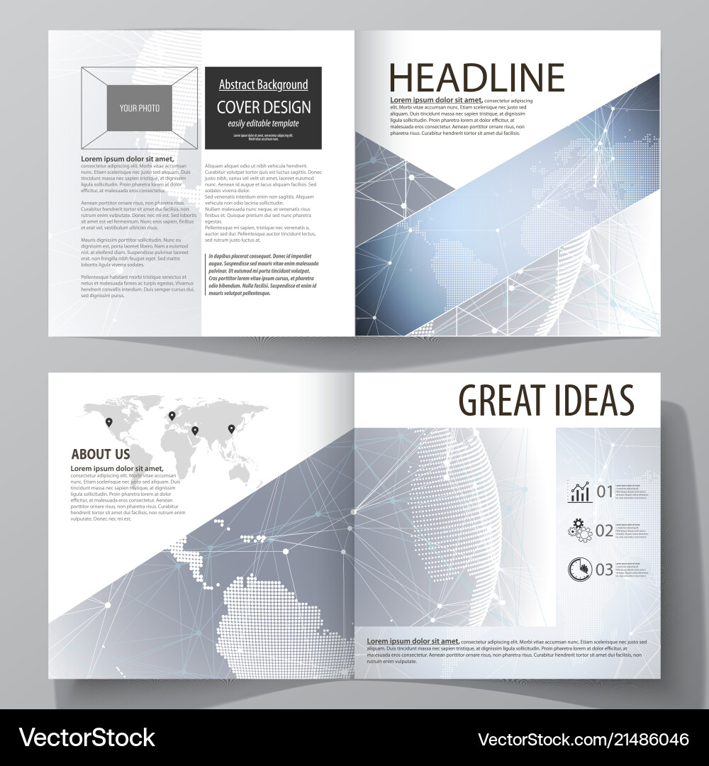 The editable layout The editable layout vector image