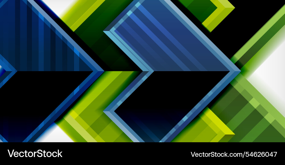 Arrow symbols created with 3d effects and line Arrow symbols created with 3d effects and line vector image