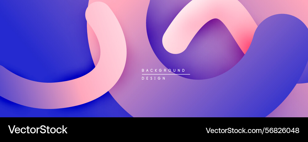 Abstract flowing shapes gradient colors soft Abstract flowing shapes gradient colors soft vector image