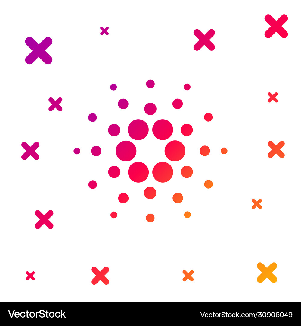 Color cryptocurrency coin cardano ada icon – Royalty-Free Vector |  VectorStock