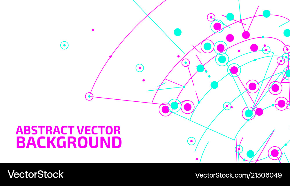 Modern Abstract Connection vector image