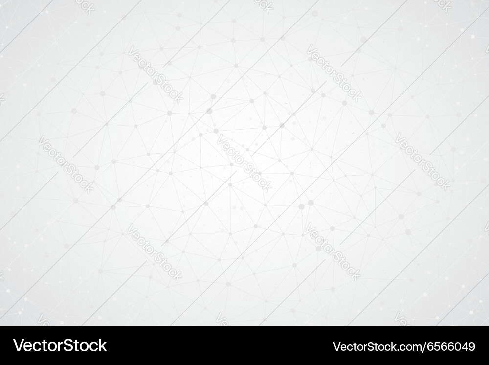 Modern Tech Network Background Vector Image