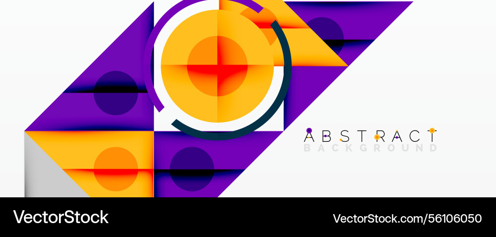 Geometric abstract design with layered triangles Geometric abstract design with layered triangles Vector Image