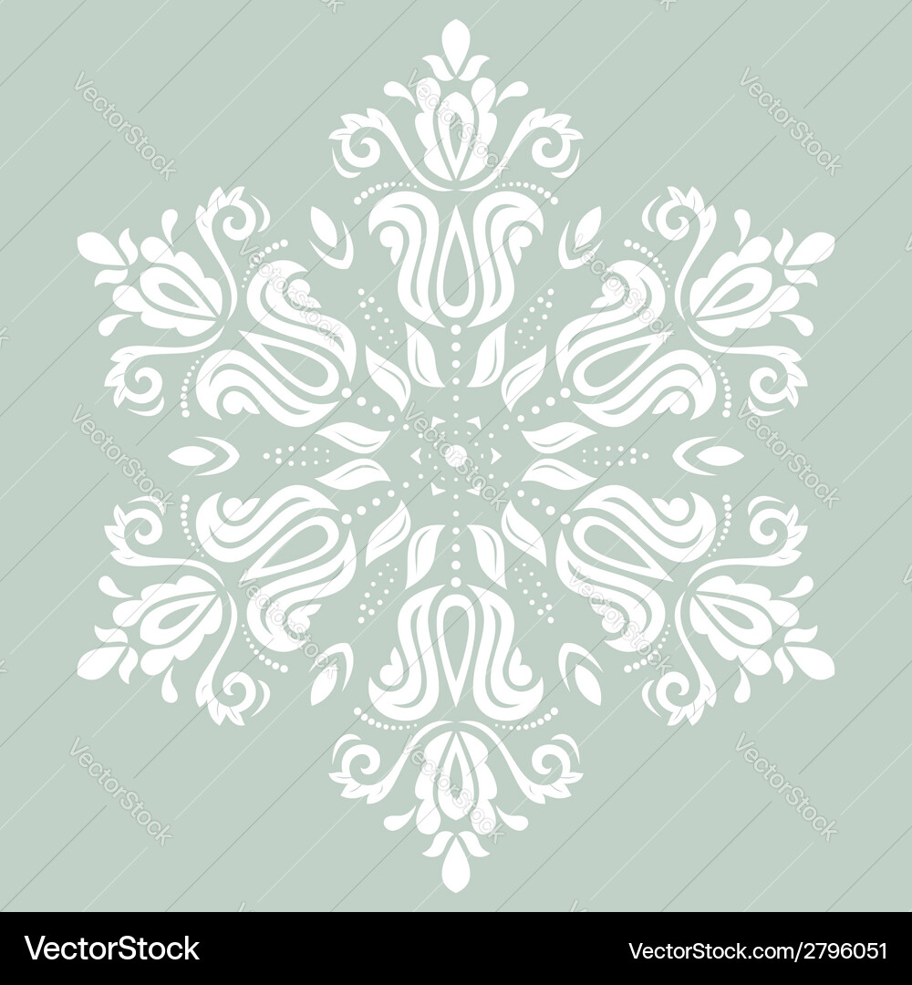 Orient pattern abstract background Vector Image