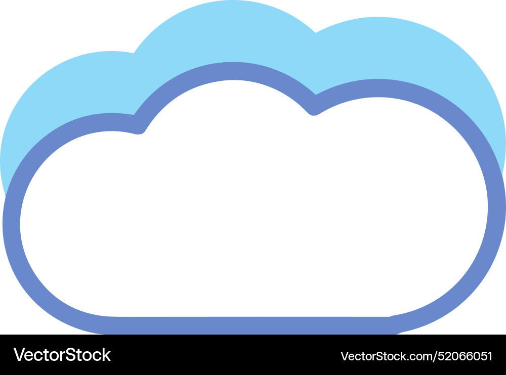 Upload outline icon symbol image Vector Image