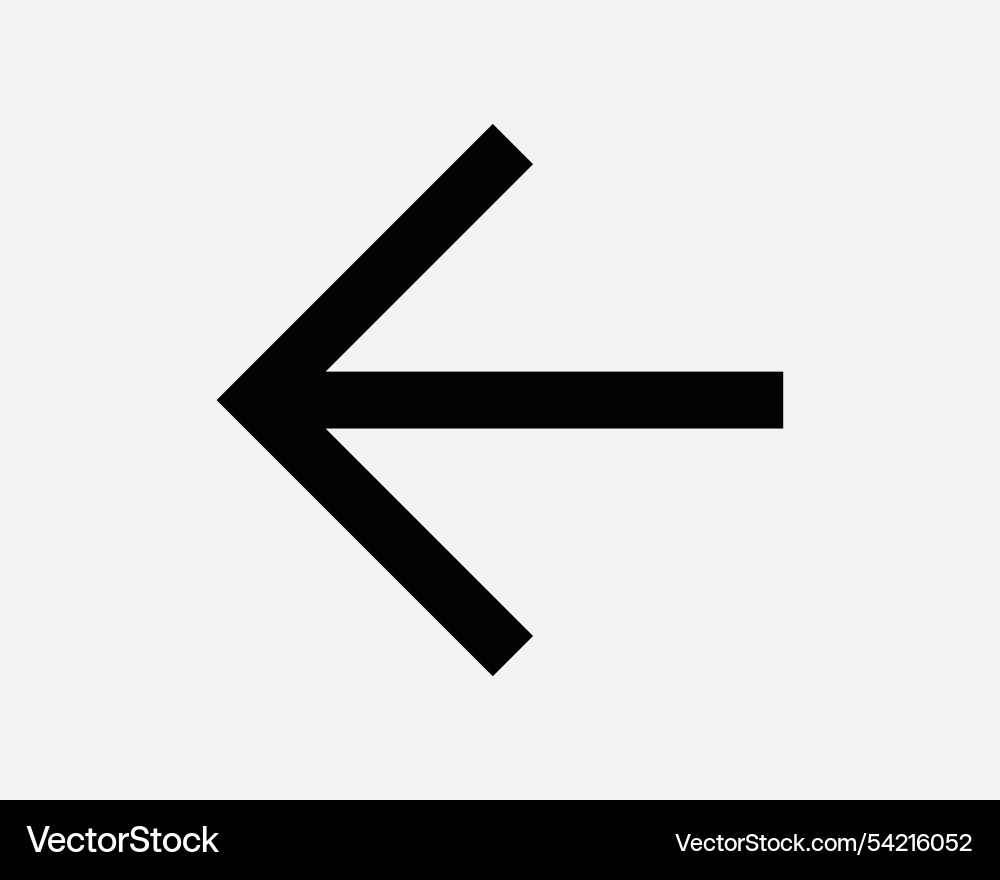 Links Pfeil Icon Zeiger zurück vor Links Pfeil Icon Zeiger zurück vor vektorbild