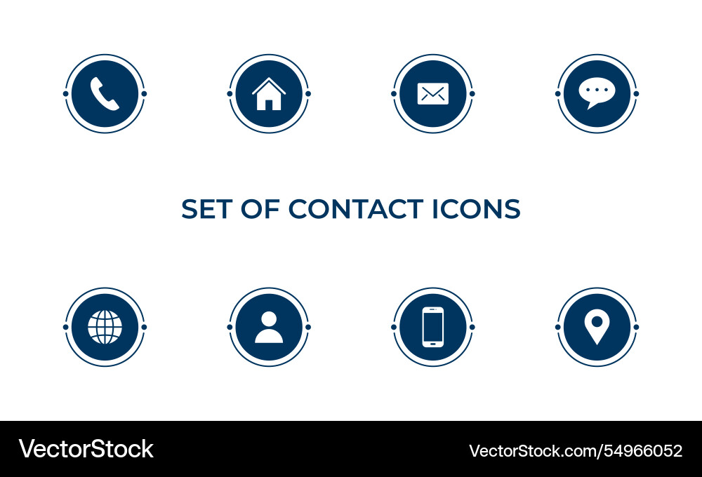 Set of contract icon Set of contract icon vector image